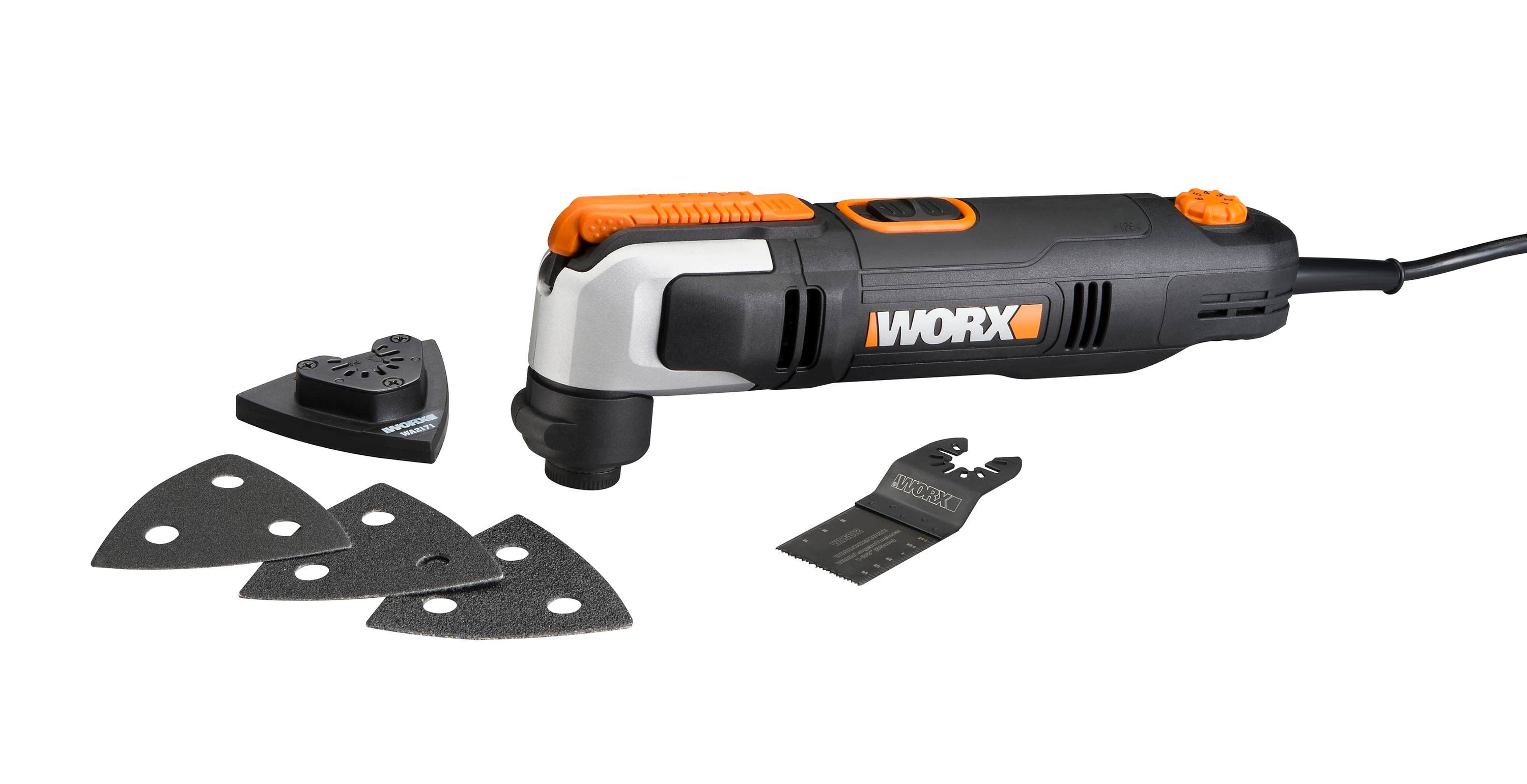 WORX 2.5 -Amp Variable speed 6 -Piece Oscillating Multi-Tool ( ) - Image 1