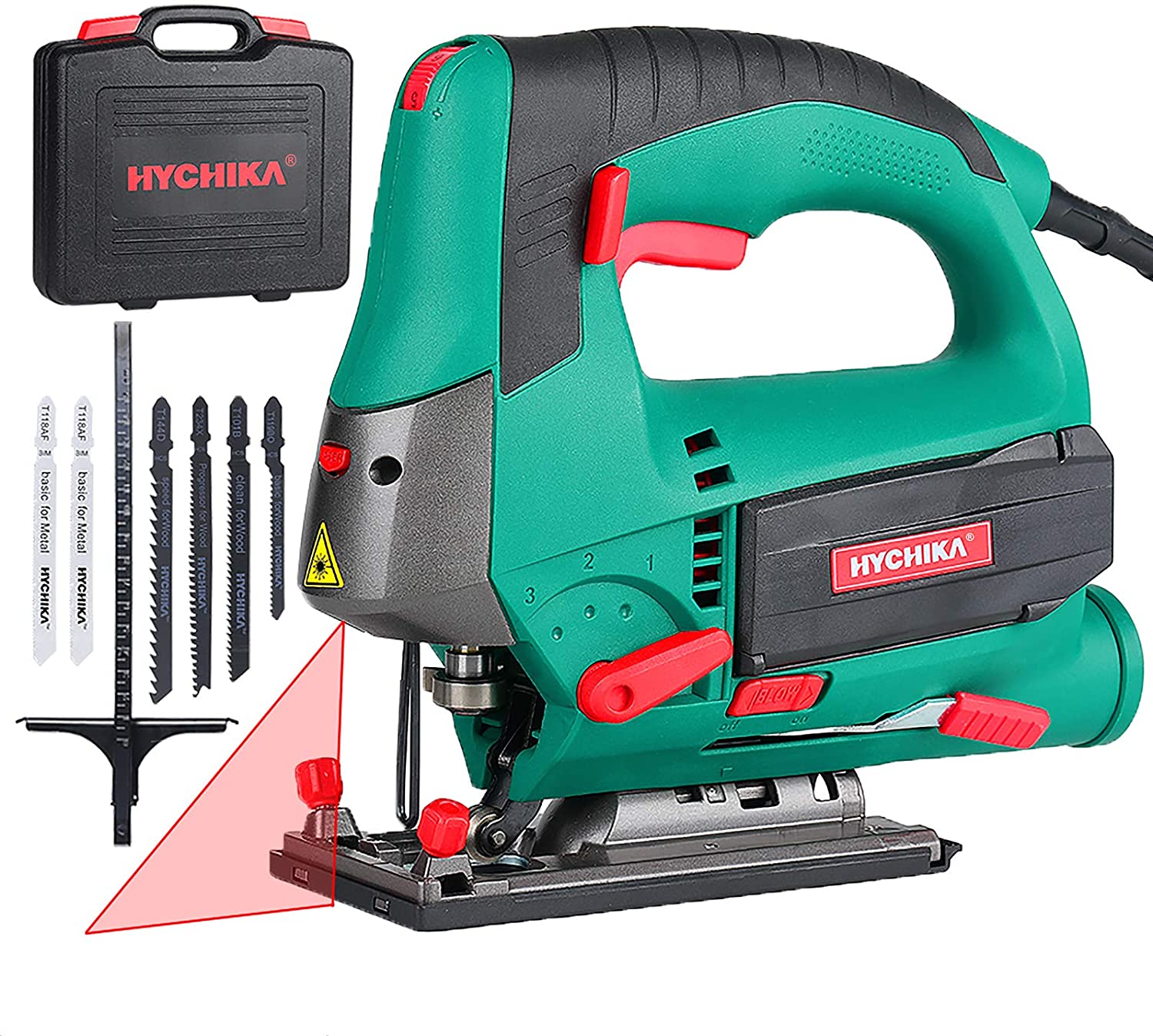 HYCHIKA Variable Speed Keyless Jigsaw - Image 1