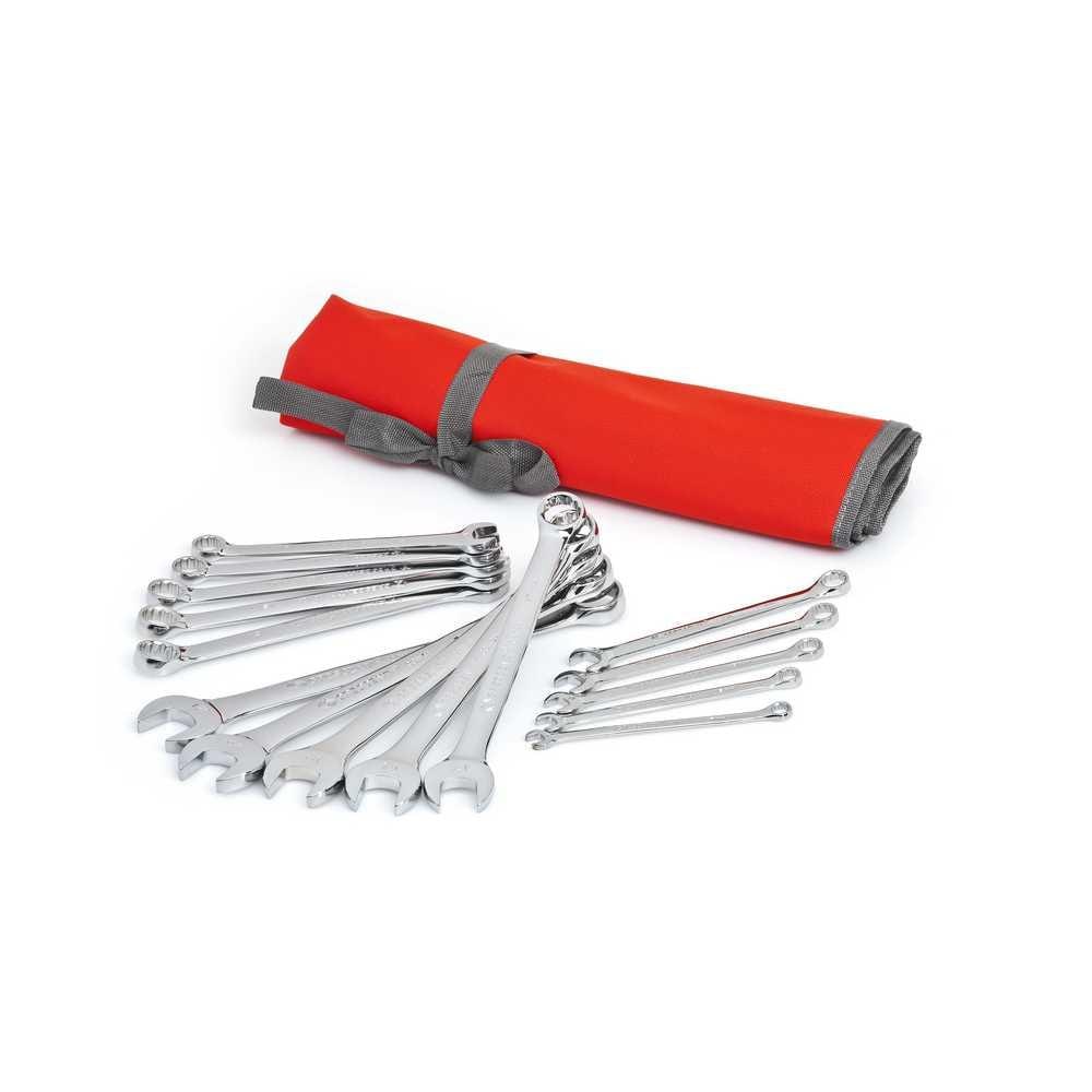 Crescent 15 -Piece Set 12-point Metric Standard Combination Wrench Includes Soft Case - Image 1