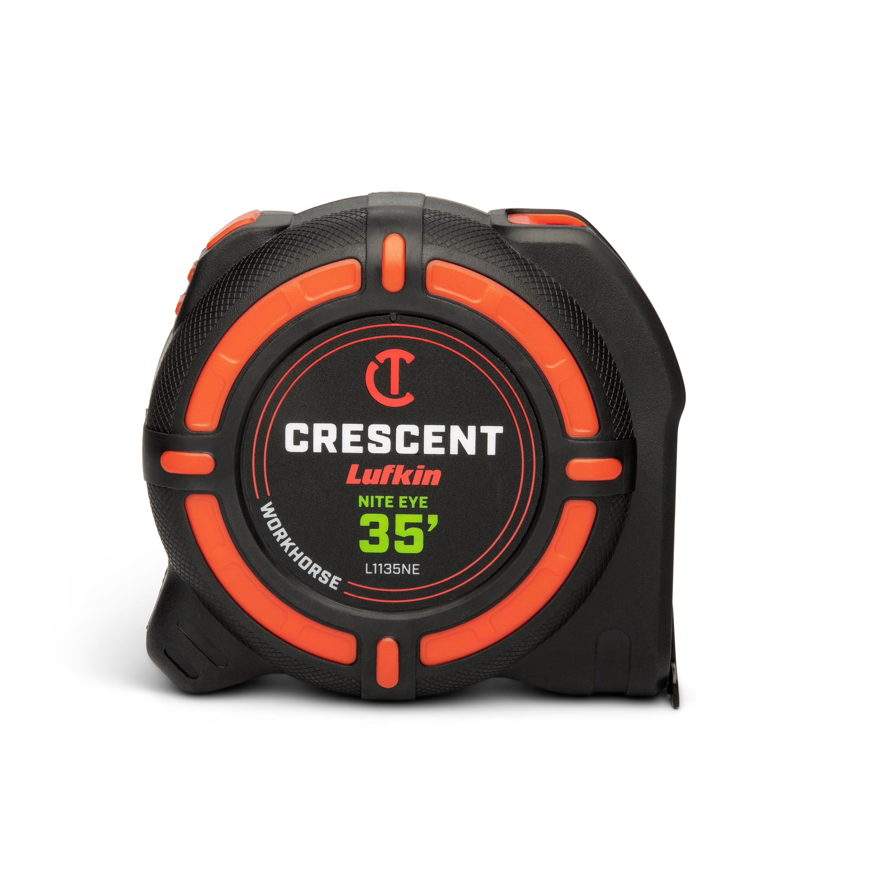 Crescent Lufkin 35 Ft. WORKHORSE NITE EYE Tape Measure | L1135NE - Image 1