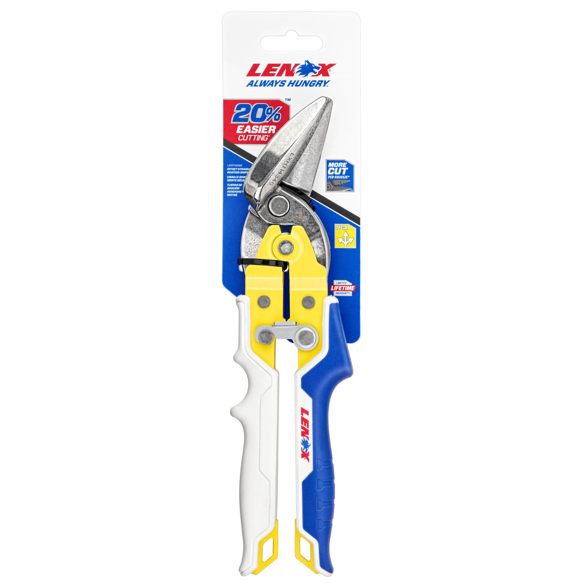 LENOX Forged Steel Straight cut Offset Snips - Image 1