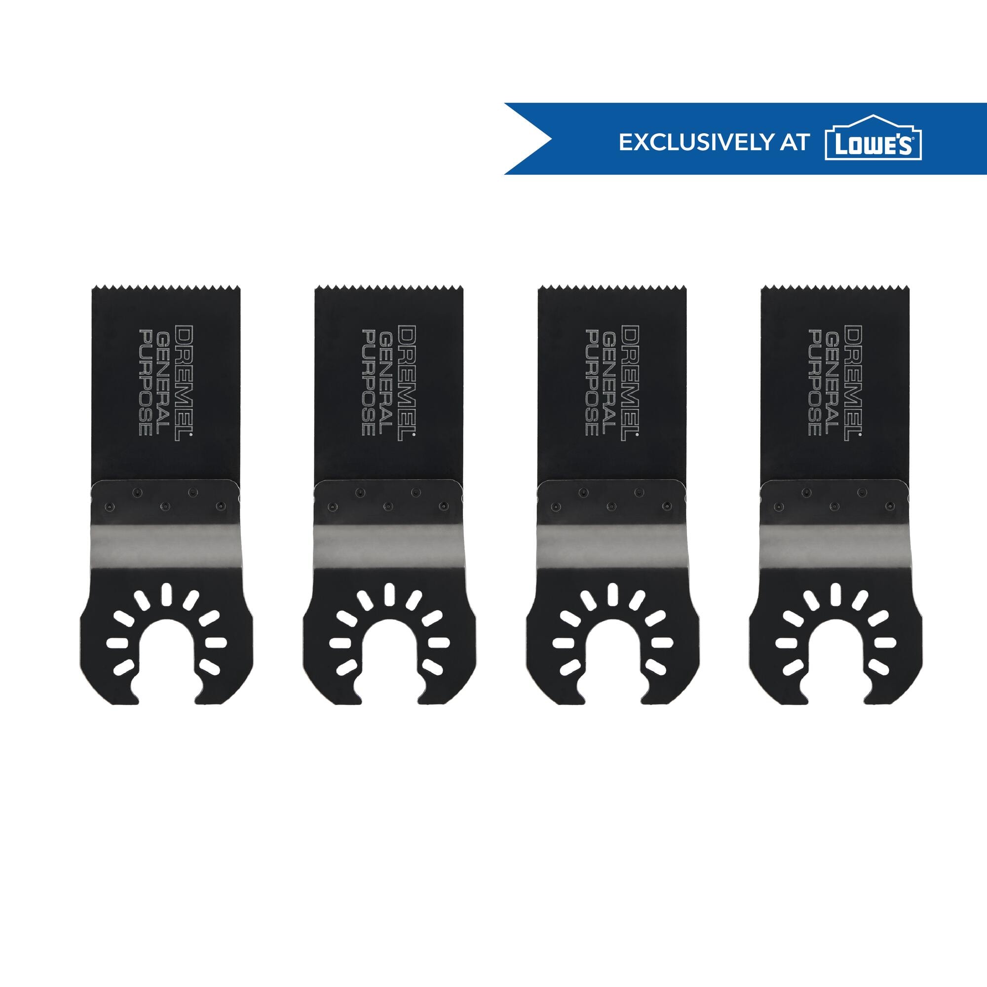 Dremel Universal True Fit 4 -Pack Bi-metal Oscillating Tool Blade - Image 1