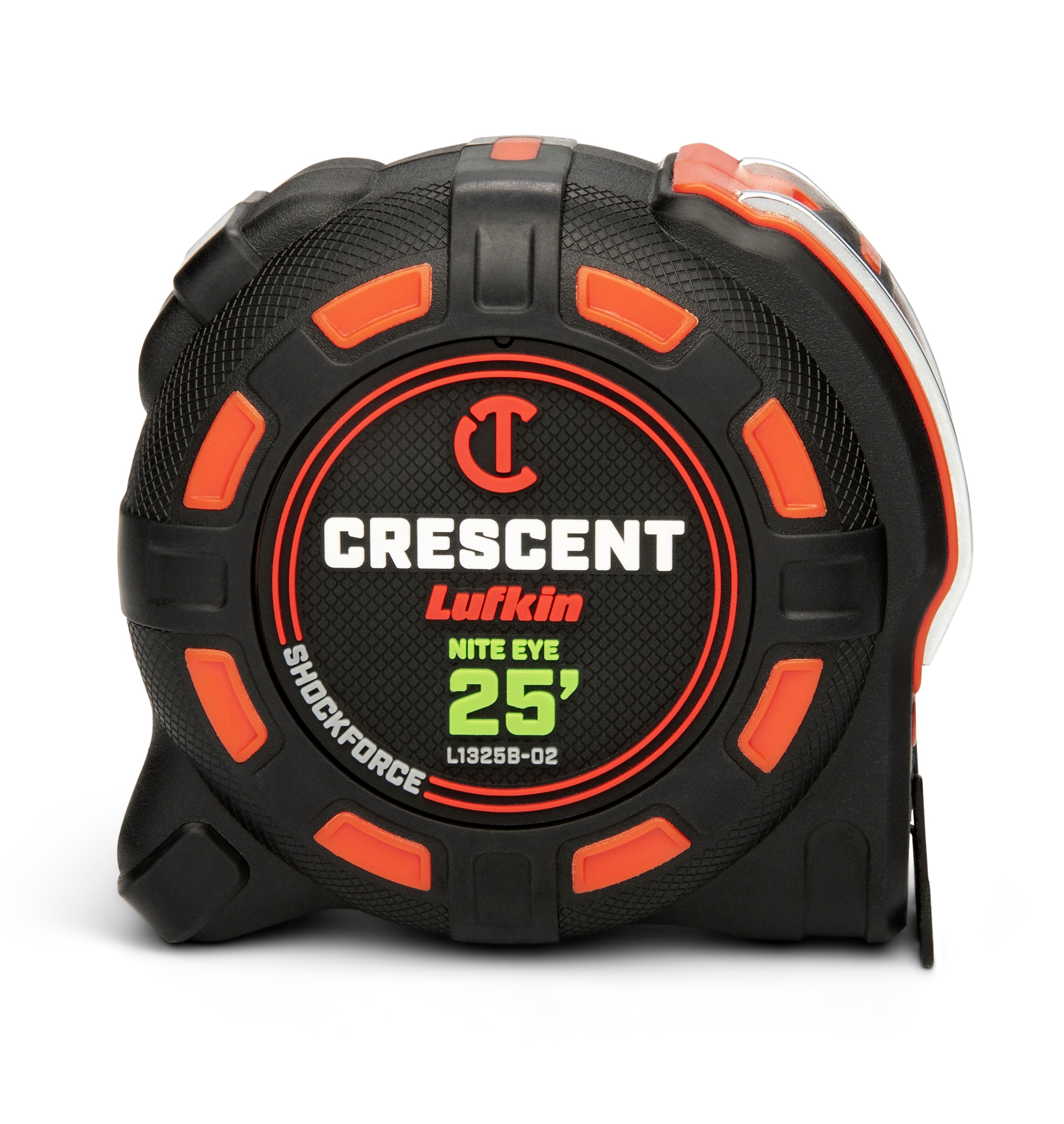 Crescent Lufkin SHOCKFORCE NITE EYE 25-ft Tape Measure - Image 1