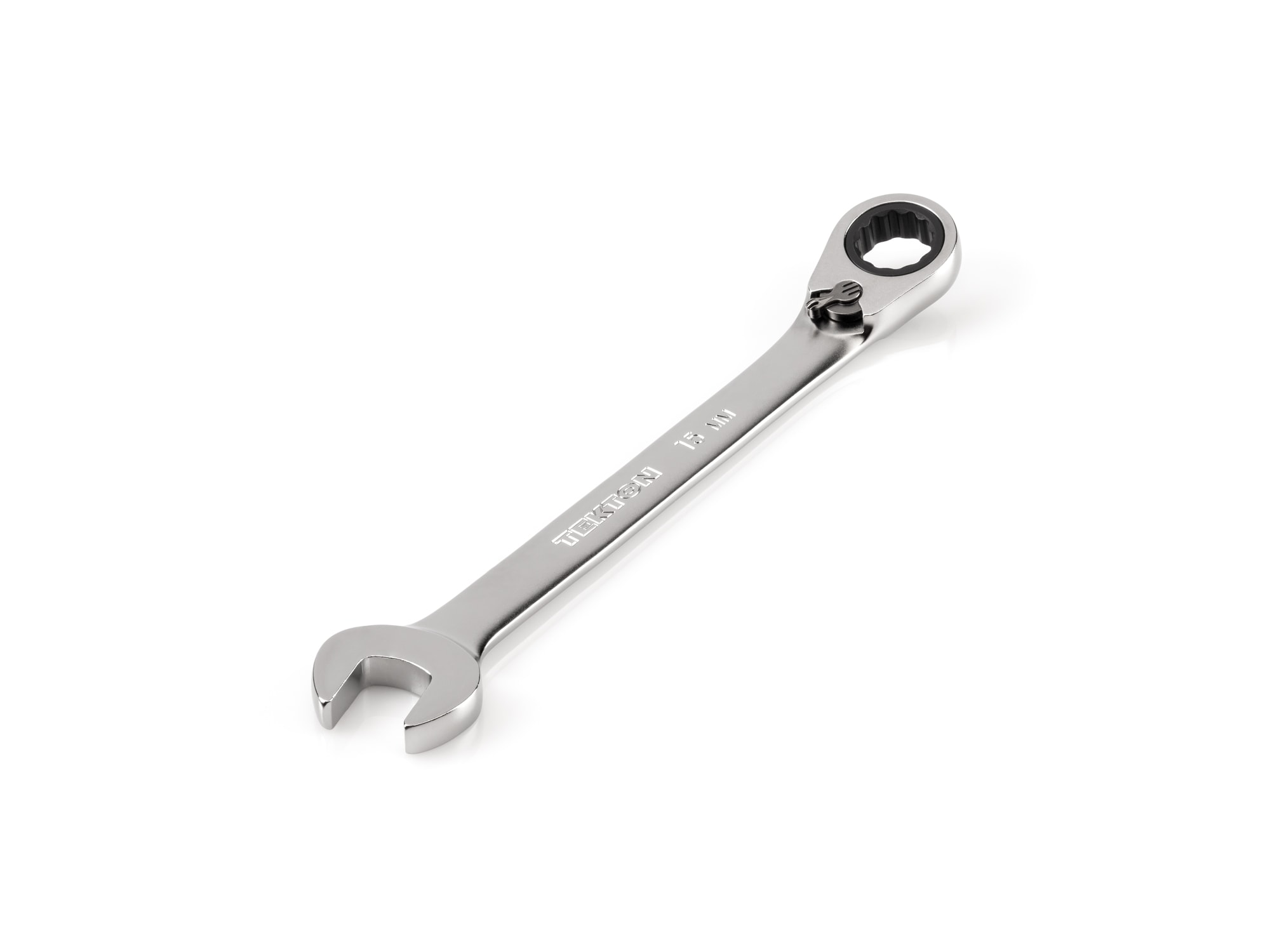 TEKTON 15mm Metric Ratchet Wrench - Image 1