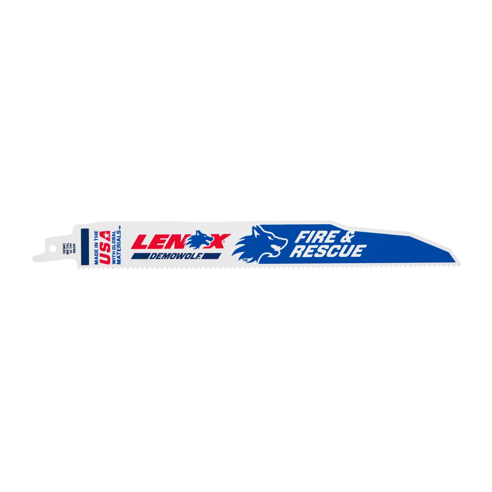 LENOX Power Blast Power Blast Bi-metal 9-in 10 TPI Demolition Demolition Reciprocating Saw Blade 5 -Pack - Image 1