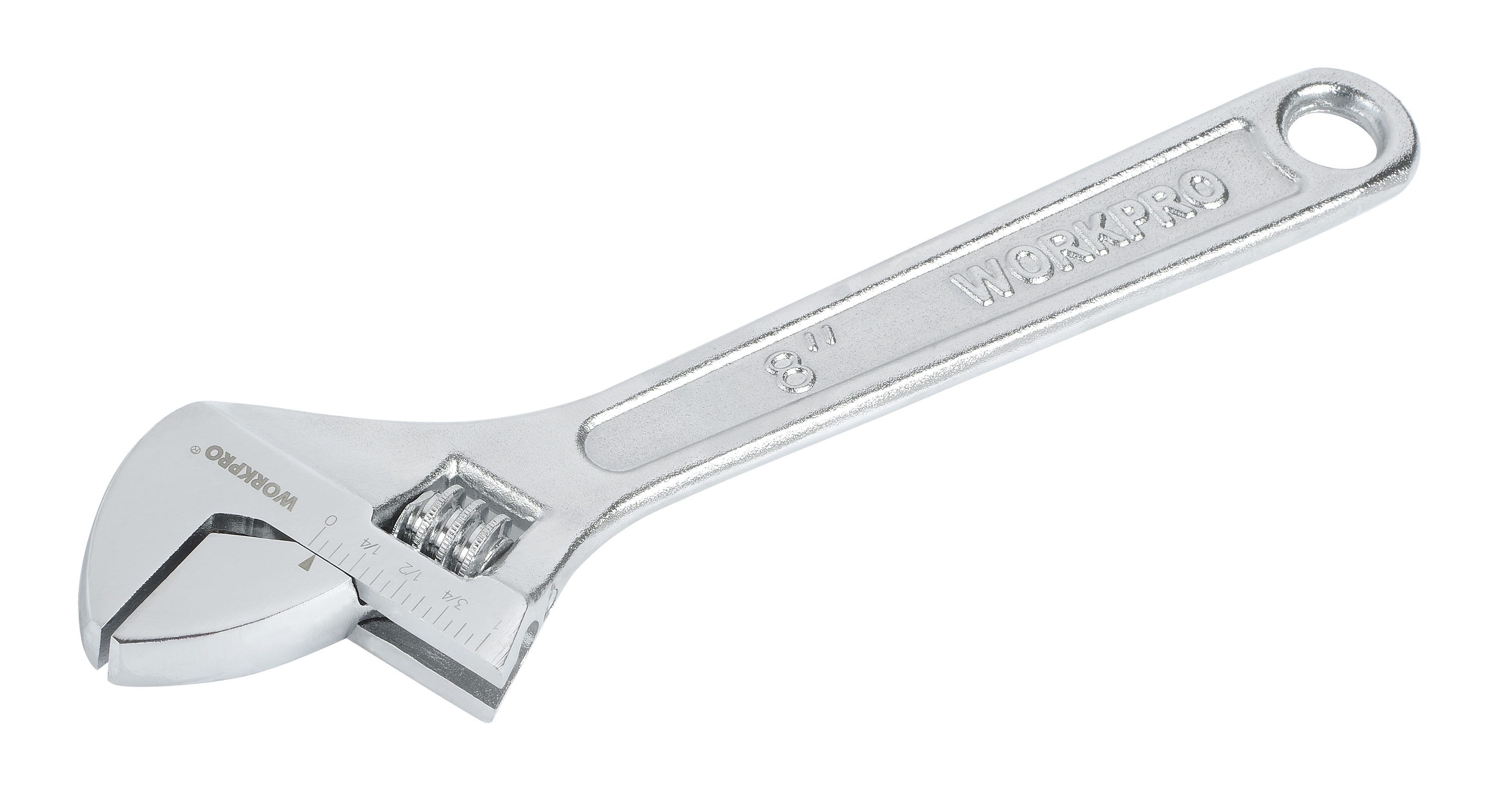 WORKPRO 8-in Adjustable Wrench - Image 1