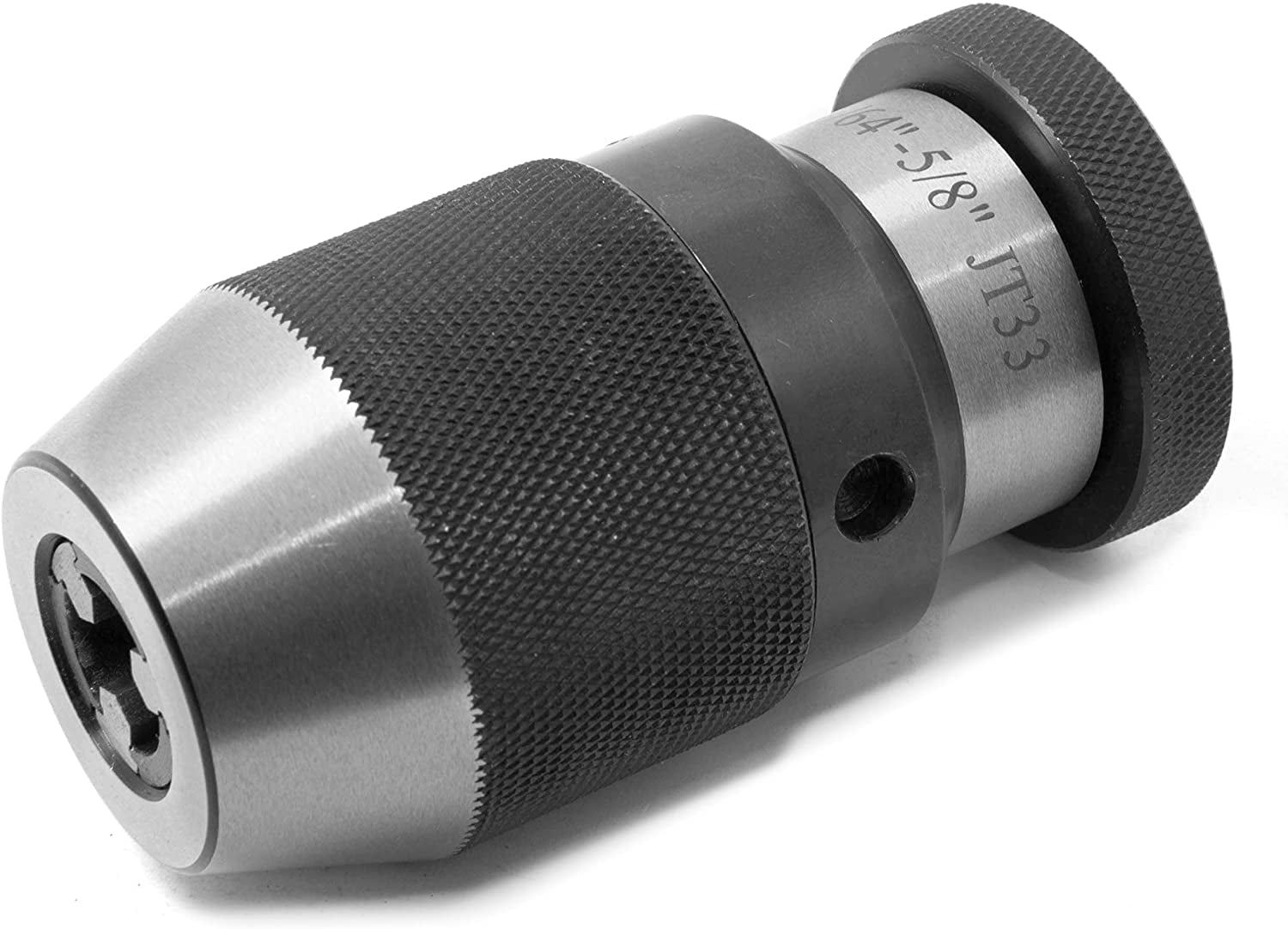 WEN Products Heavy Duty JT33 Keyless Drill Press Chuck with 1/64 to 5/8-Inch Capacity - Image 1