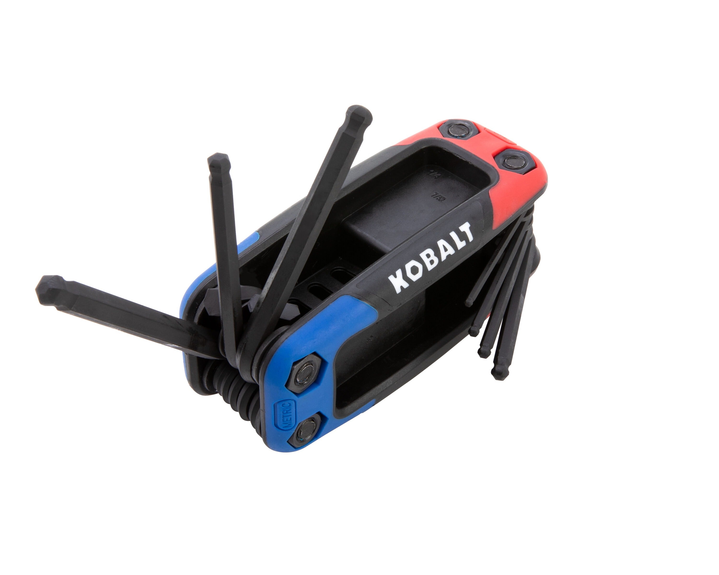 Kobalt Assorted Metric and standard (SAE) 17 -Pieces Ball End Hex key set - Image 1