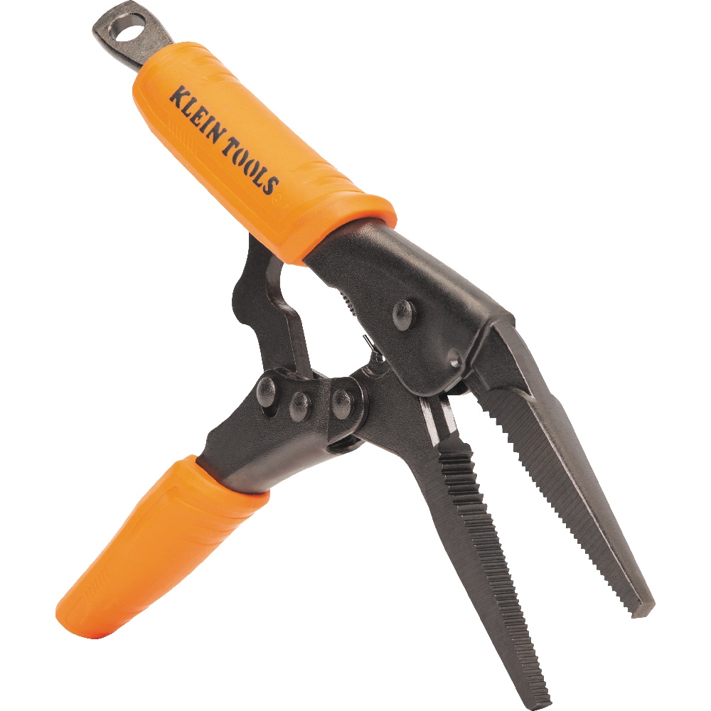 Klein Tools Long Nose Locking Pliers, 9-Inch - Image 1
