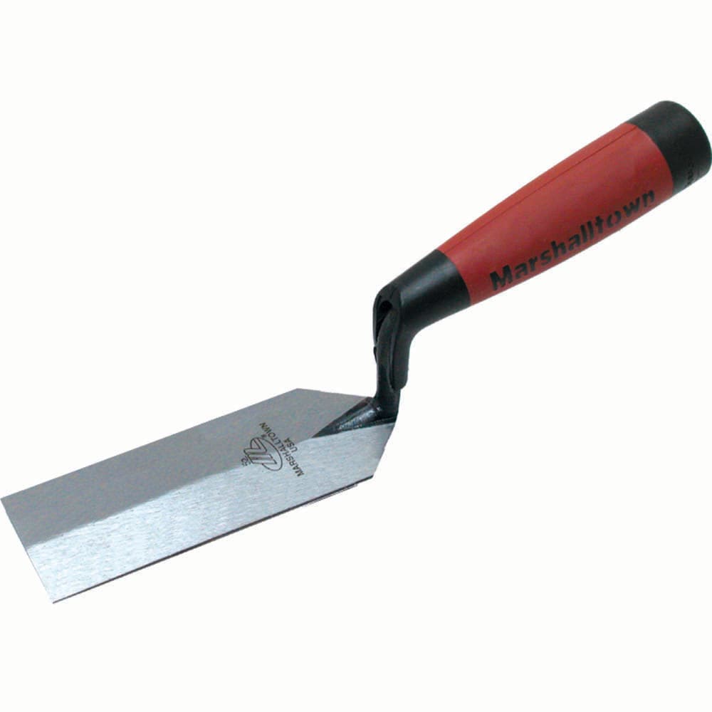 Marshalltown 5-in x 2-in High carbon steel Margin Rubber Handle Trowel - Image 1