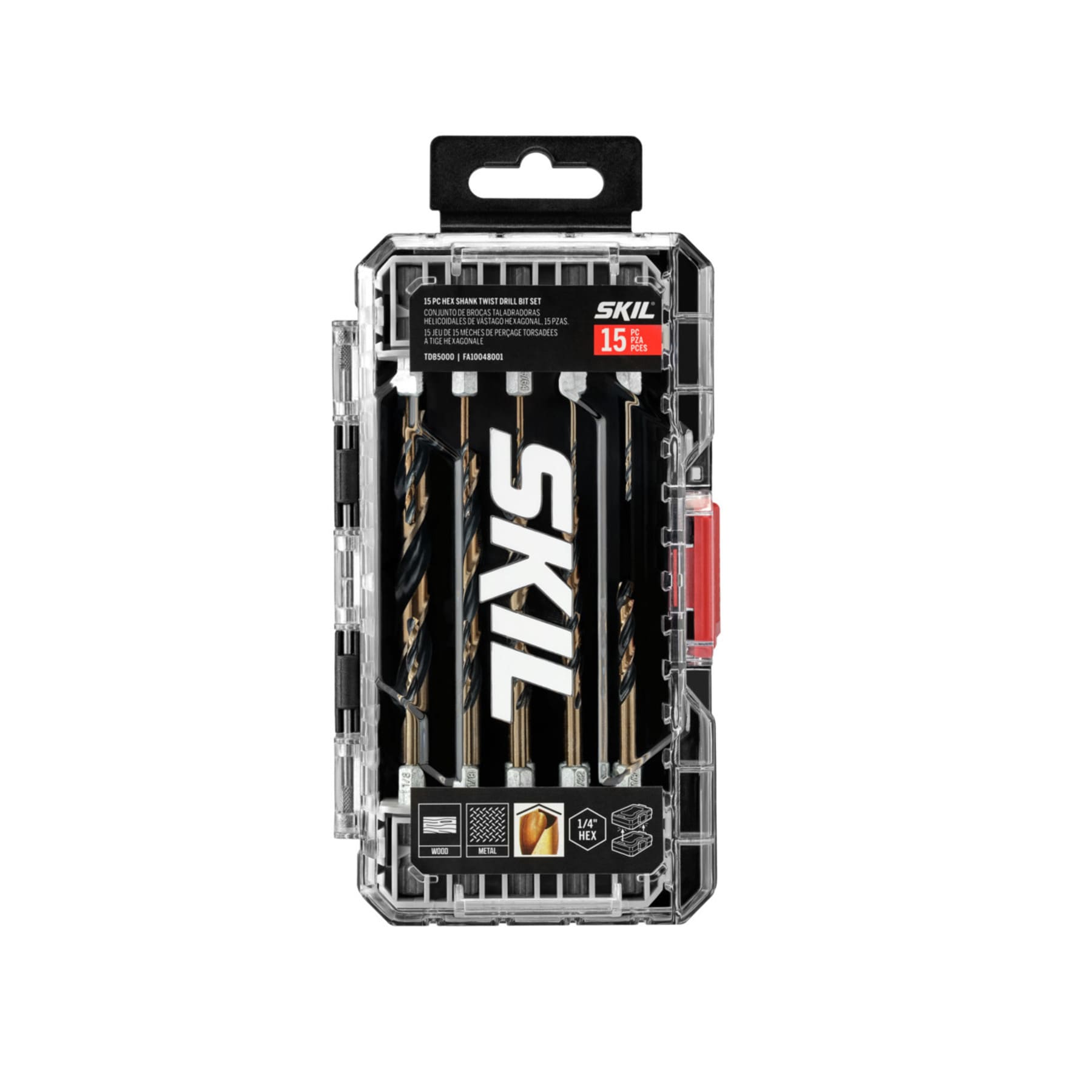 SKIL Hex Shank Twist Drill Bit Set 15pc - Image 1