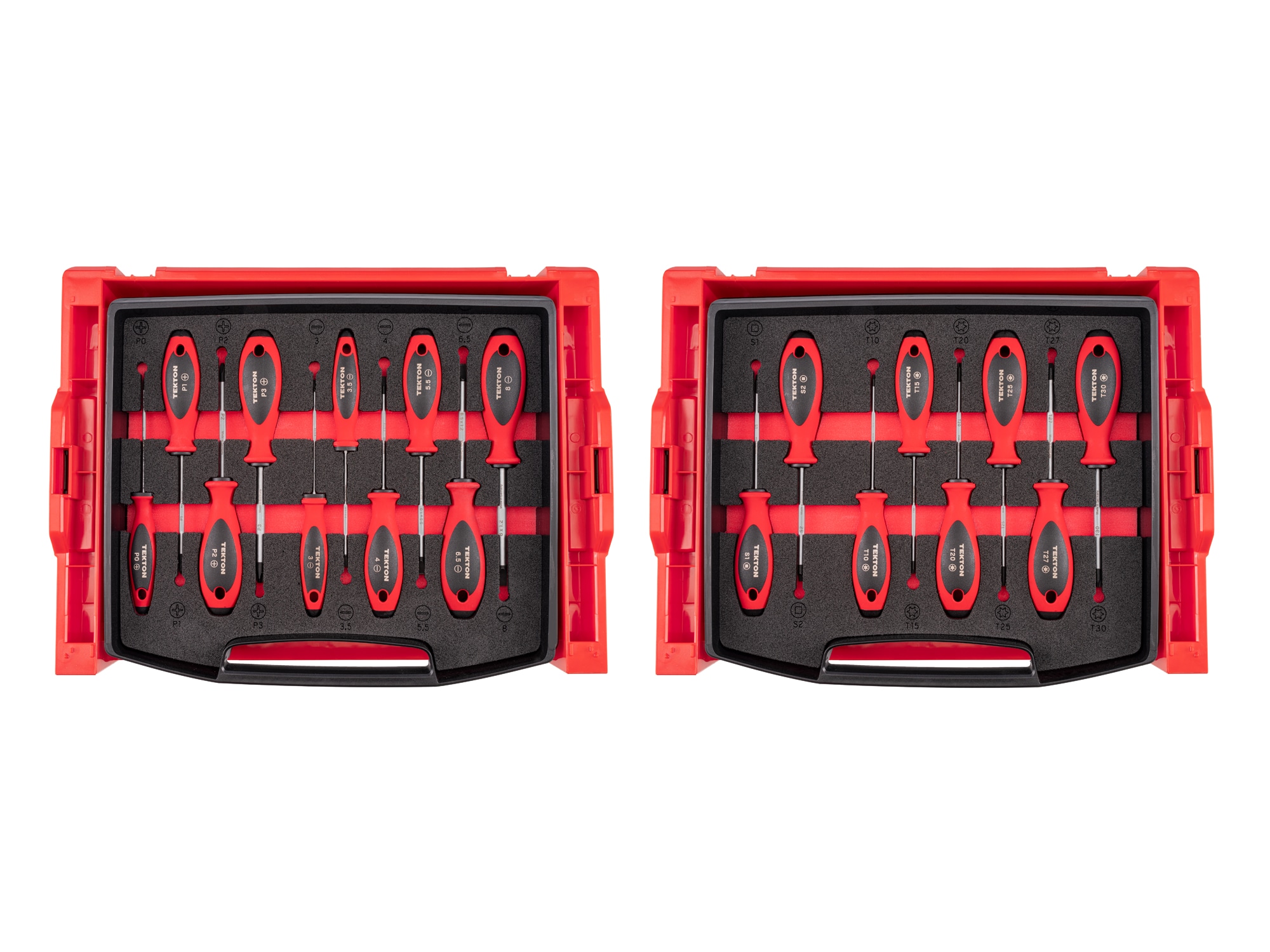 TEKTON 18 -Piece 4-in Screwdriver Set - Image 1