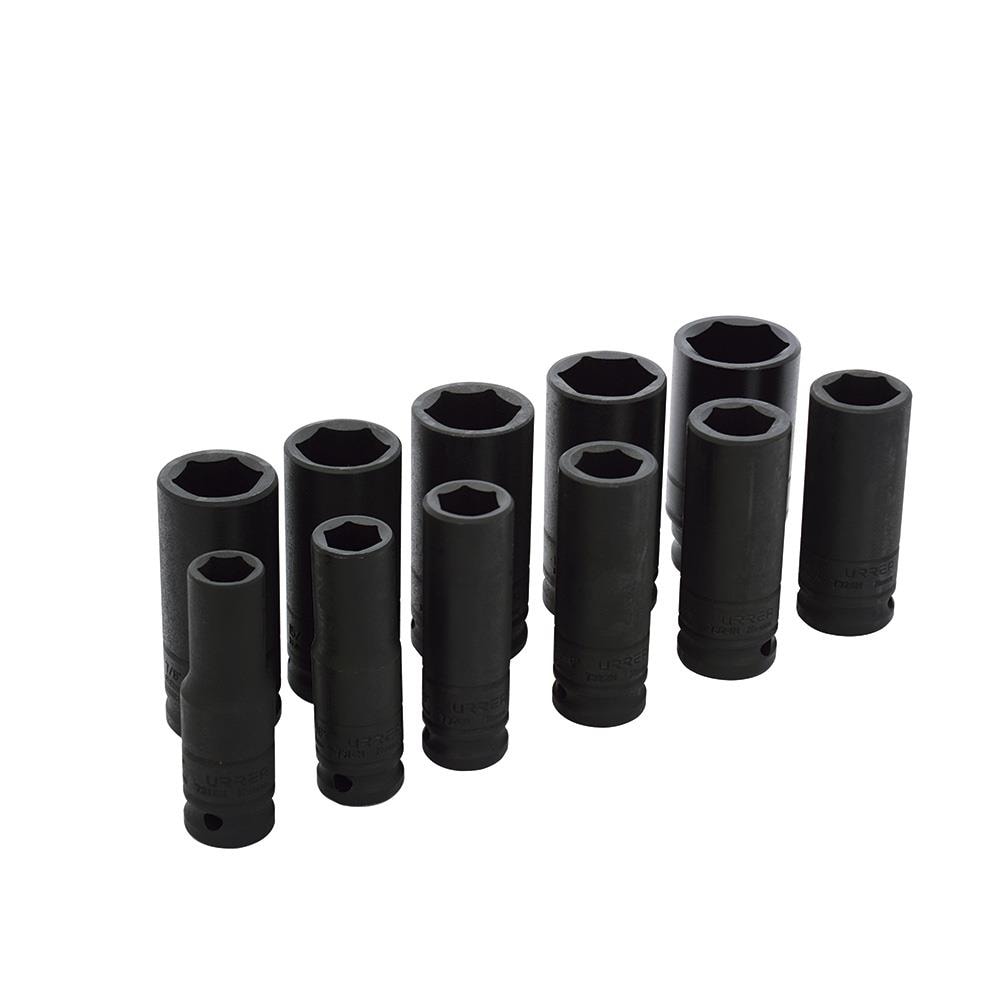 1/2 in. Drive Deep 6-Point Impact Socket Set (11-Piece) - Image 1